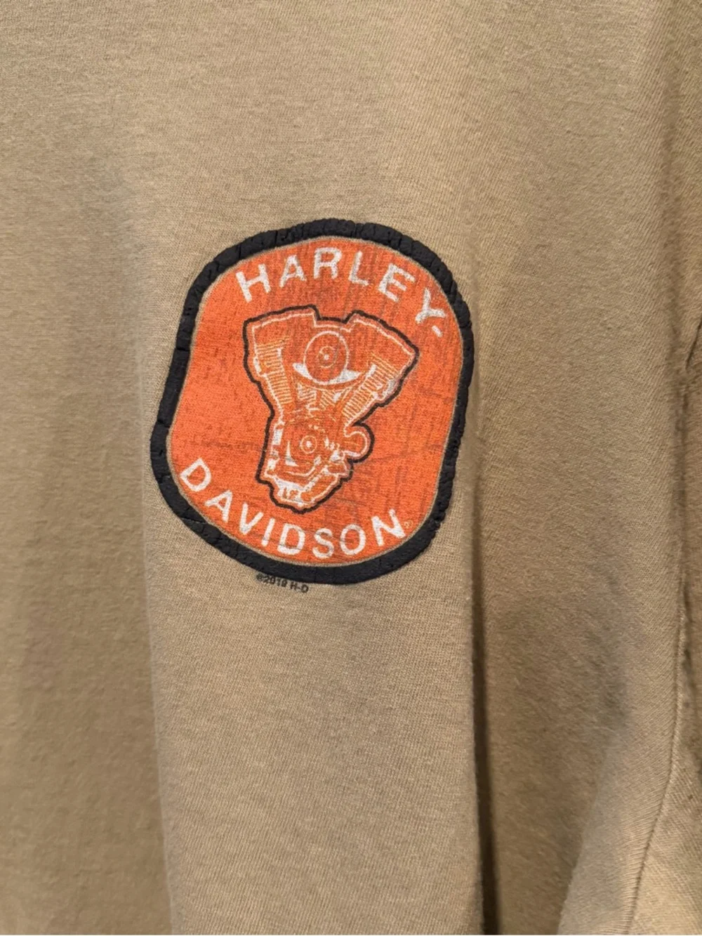 Harley-Davidson Long Sleeve Double Sided Graphic Tee - Honolulu, HI - Picture 6 of 10